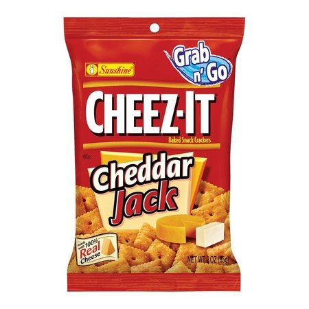 CHEEZ-IT Grab n' Go Cheddar Jack Crackers 3 oz Pegged 2410020360